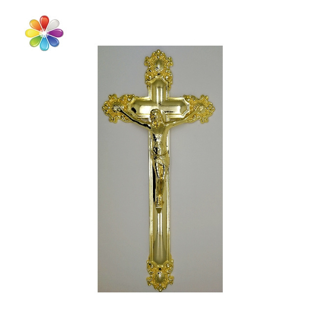 Plastic coffin decoration crucifix 6001 casket cross and funeral decoration