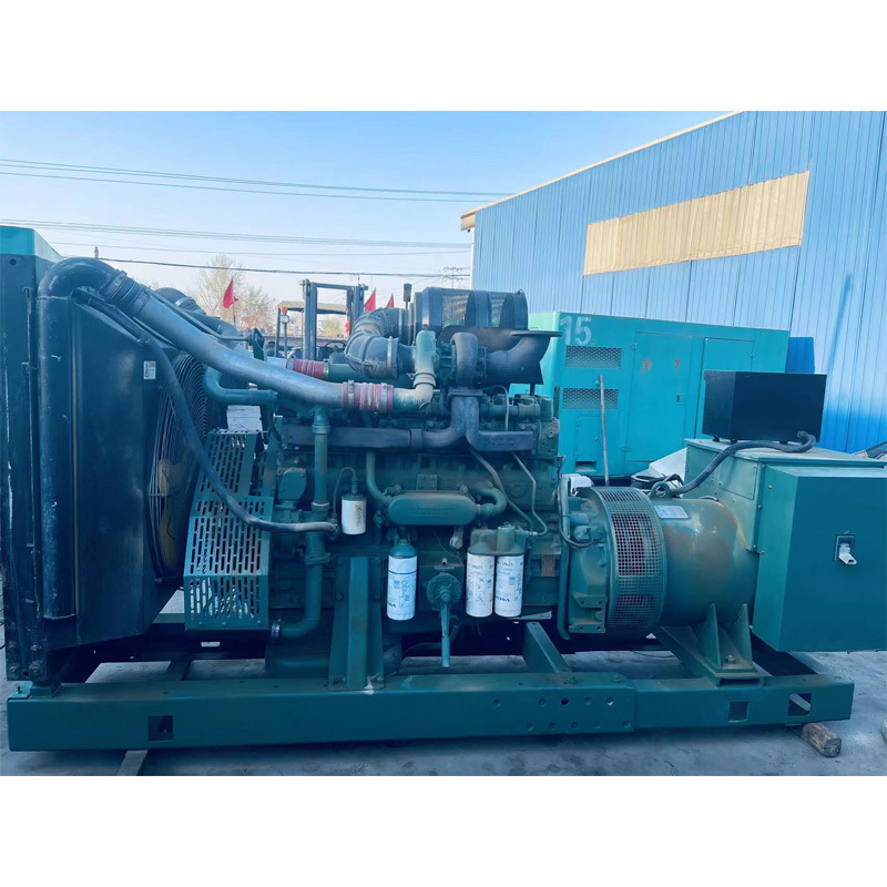 High quality low price 400kw Volvo diesel generator with TAD1631GE engine 500kva generator set Electronic Governor generator