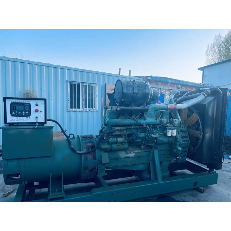 High quality low price 400kw Volvo diesel generator with TAD1631GE engine 500kva generator set Electronic Governor generator