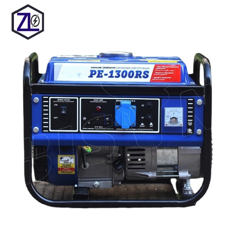 custom generator gasoline powered single phase 1kw household micro portable generator all copper silent type generator