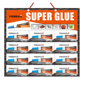 Visbella Fast Repairing Clear Cyanoacrylate Liquid Super Glue 502