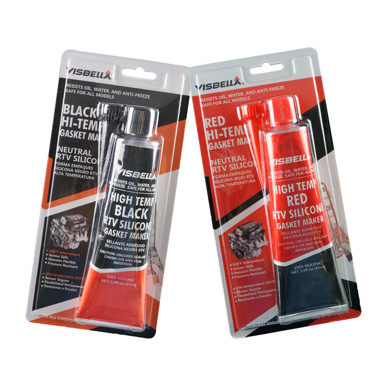 Visbella Grey High Temperature Gasket Maker RTV Silicone Sealant Manufacturer