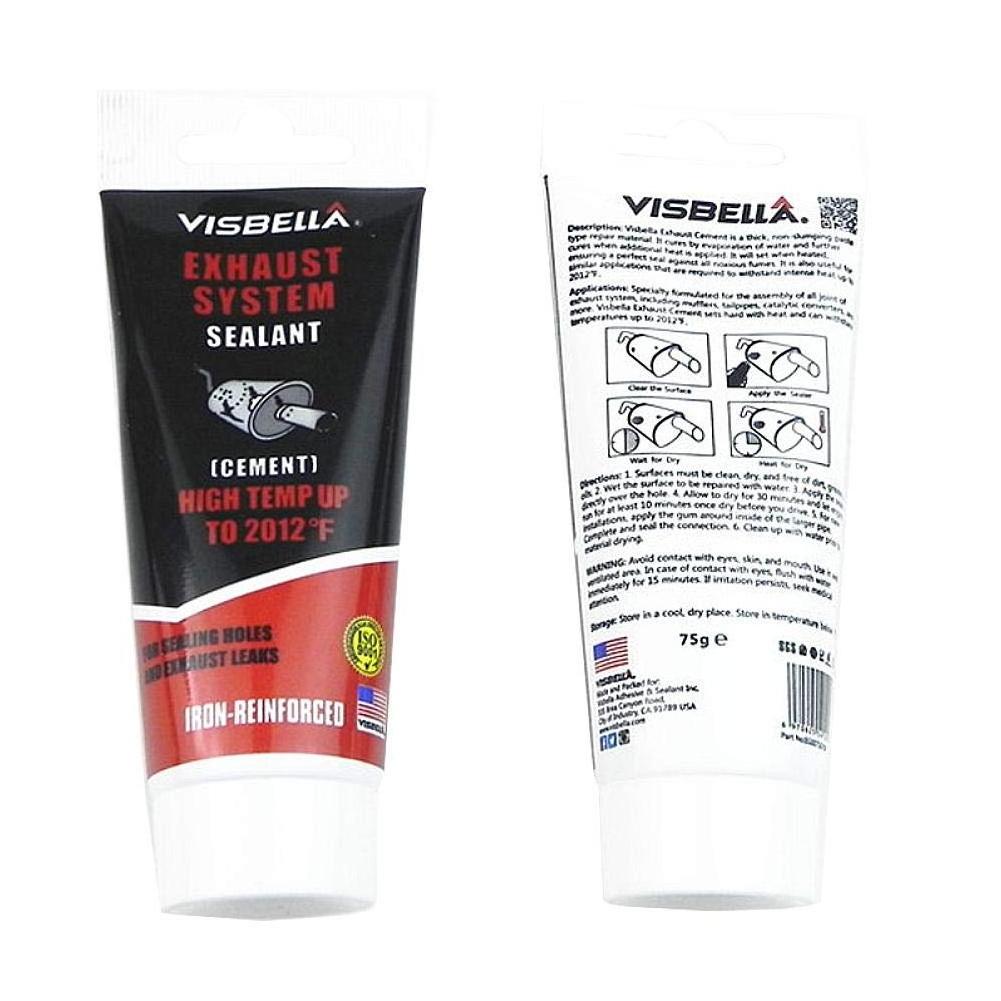 visbella high temp repair cement  exhaust  system  sealer