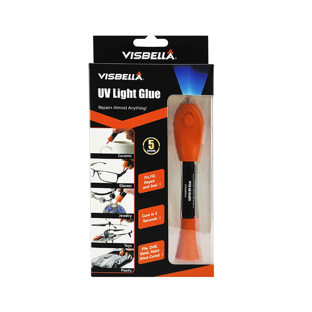 AS SEEN ON TV! Visbella 5 Second Fix UV Glue for Tempered Glass