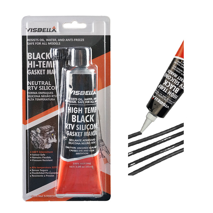 Gasket Maker RTV Black Silicone Adhesive