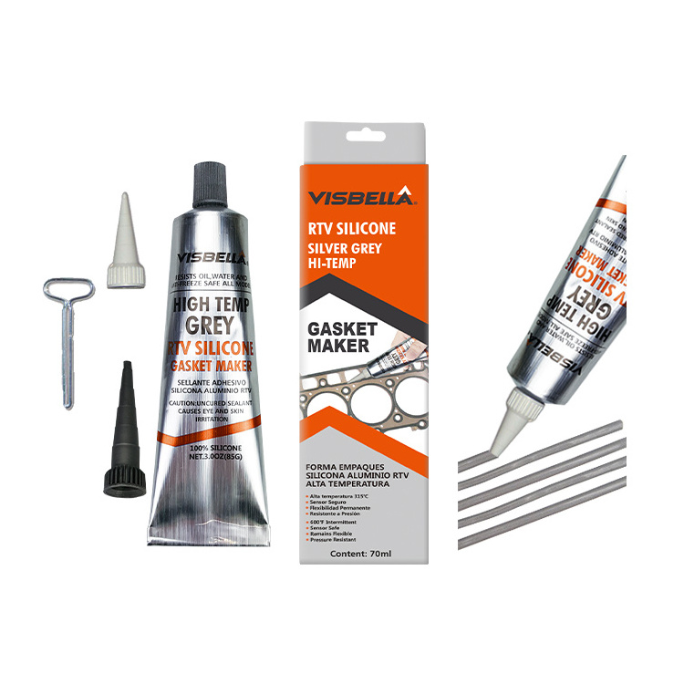 Gasket Maker RTV Black Silicone Adhesive