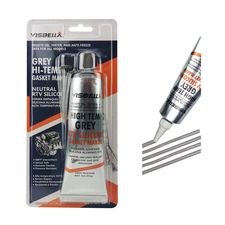 High Temperature Resistance Black RTV Silicone Sealant