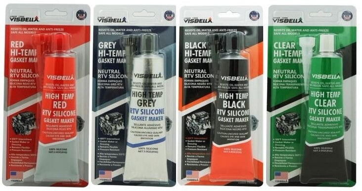 Visbella 85g Clear Super Useful Durable Car RTV Silicone Sealant Gasket Maker Adhesive Glue