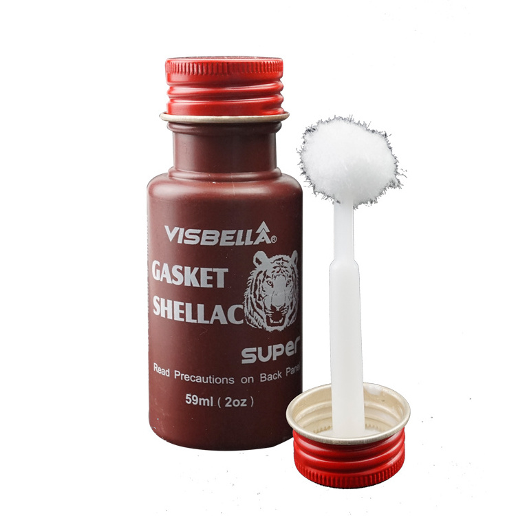 Visbella Gasket Adhesive Gasket Shellac for Repair Most Gaskets 59ml