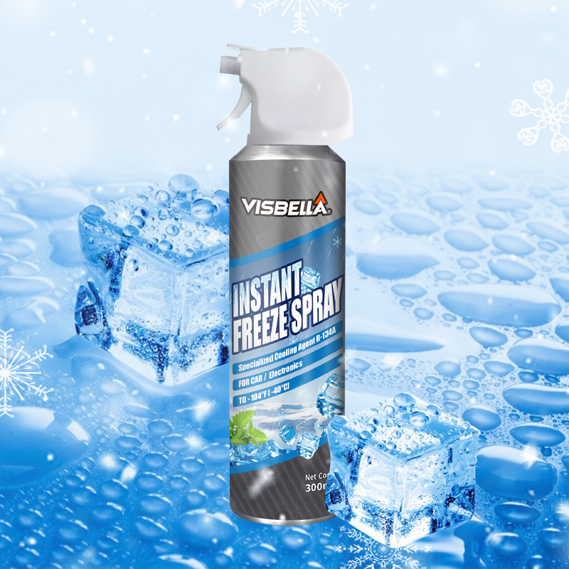 Visbella Hot Selling Quick Cooling Instant Freeze Spray