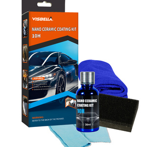 Visbella Car Wax 10H Nano Coat Ceramic Coating Liquid Kit for Cars