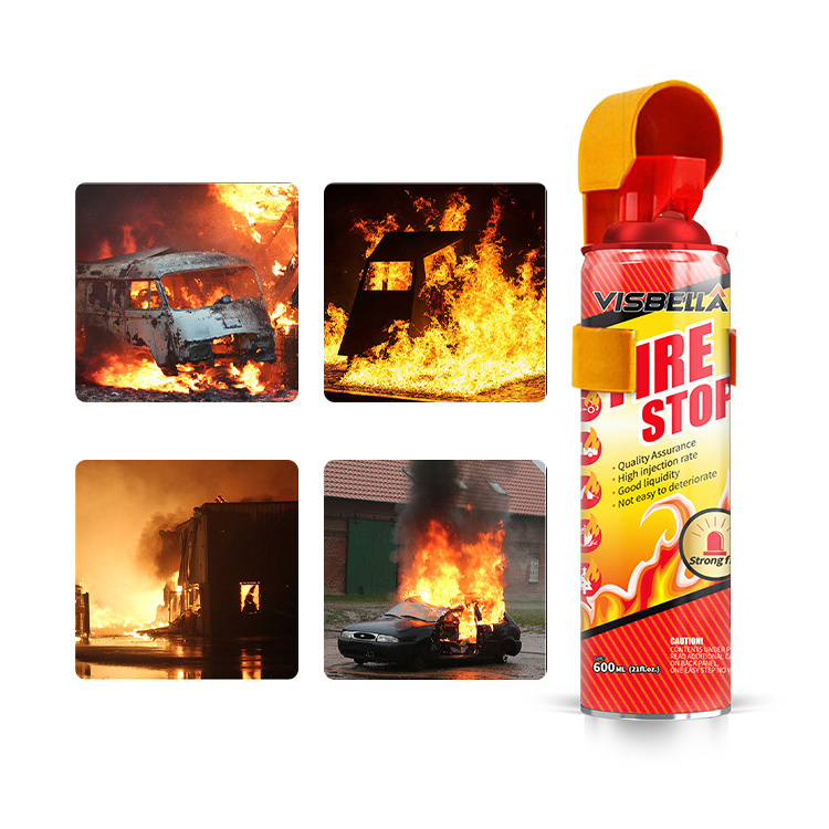 Visbella  Manufacturer Car Use Fire Stop Fire Foam Mini Fire Extinguisher for Car