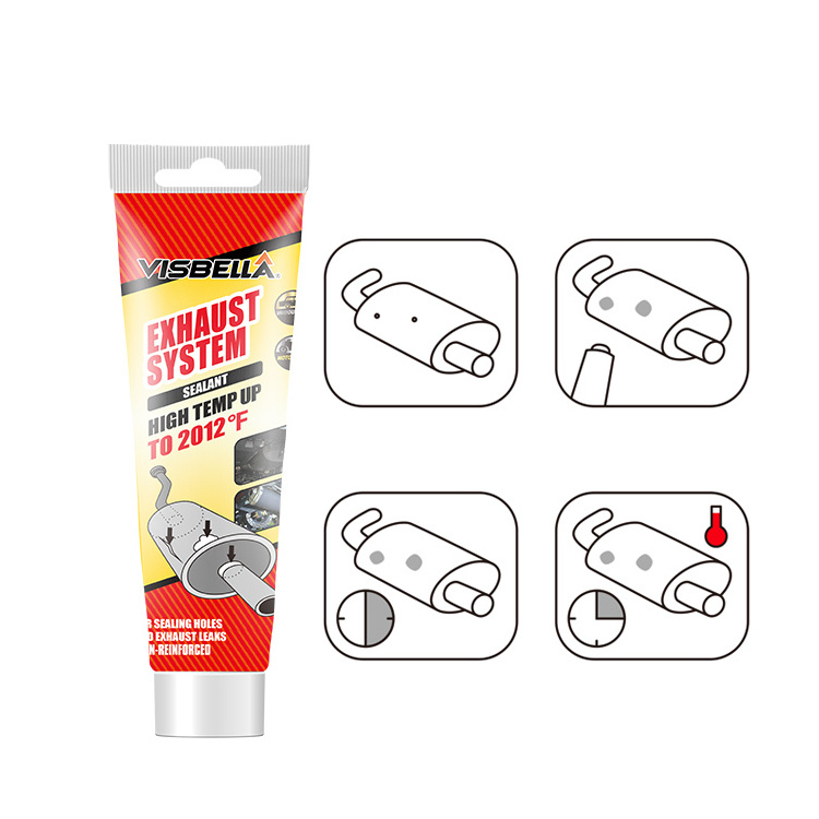 Visbella Hot Sale 100ml  Tailpipe Sealer For Leaks in Exhaust Muffler Exhaust System Sealant