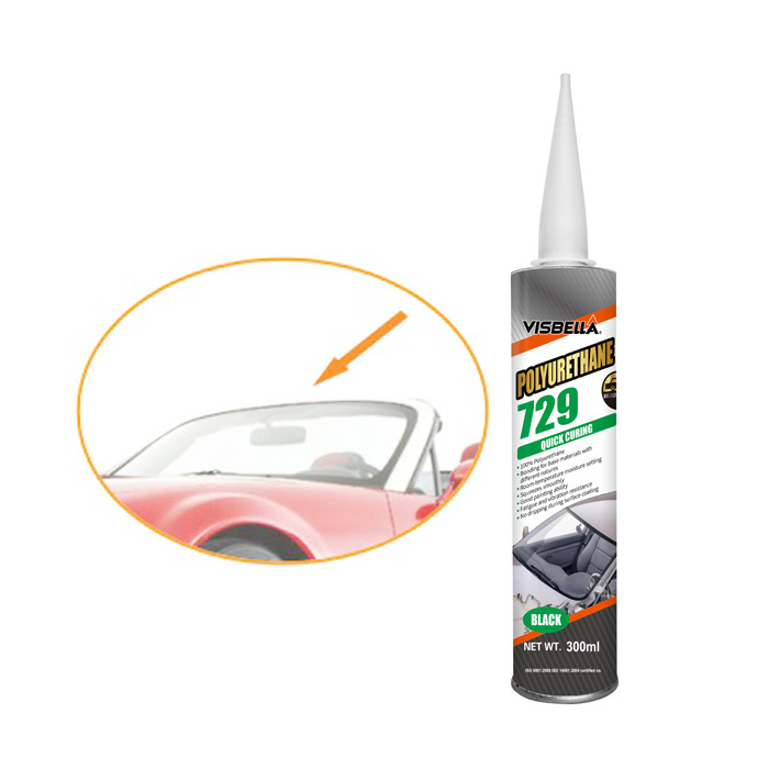 Visbella 729 High Quality Fast Curing PU Sealant For Windshield