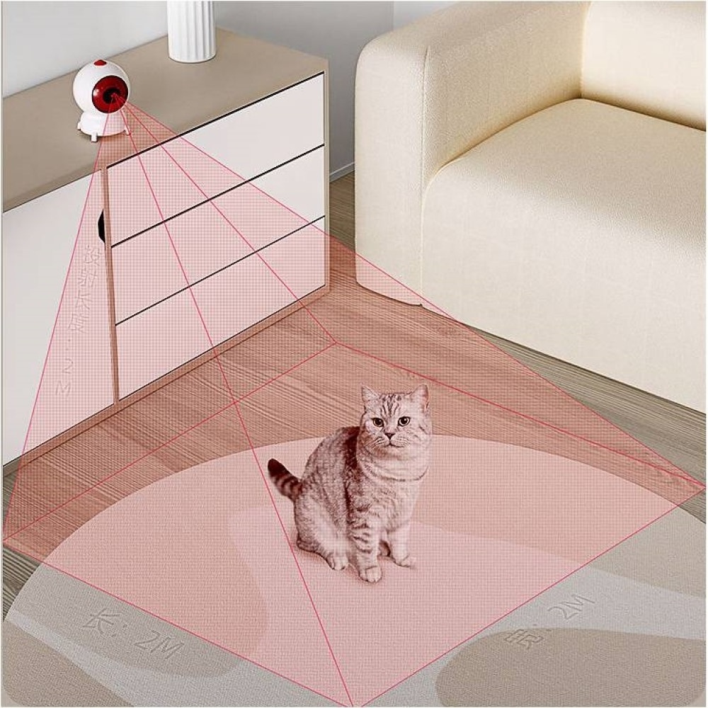 Pet Companion Robot Camera Laser Automatic Electron Interactive Robotic Cat Toys