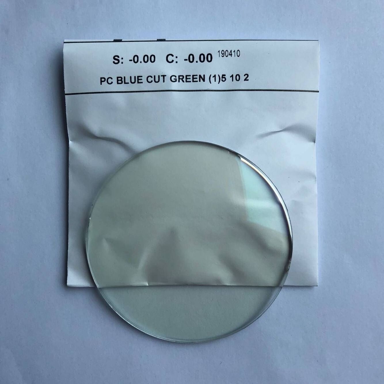 1.56anti blue block asp semi finished optical lens blanks