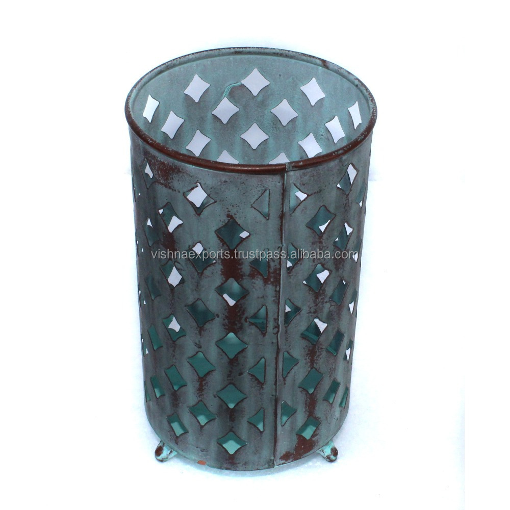 Large Metal Votive Candle Holder For Party Table Decoration