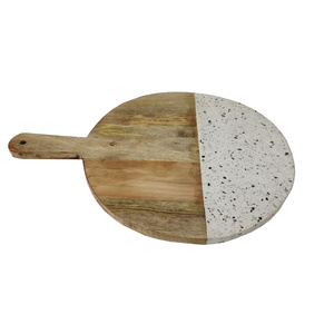 Round Wooden & Marble Cutting chopping Board wholesale from India cheap price  hot sale