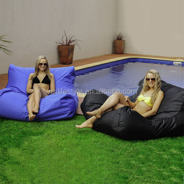 Drift along swimming pool bean bag, Giant pool side beanbag chair for floating