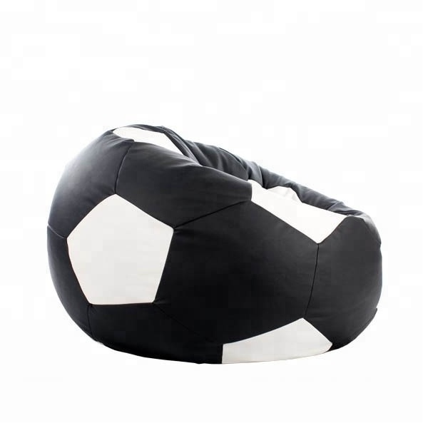 Visi outdoor waterproof polyester football/soccer ball lazy bean bag chair wholesale