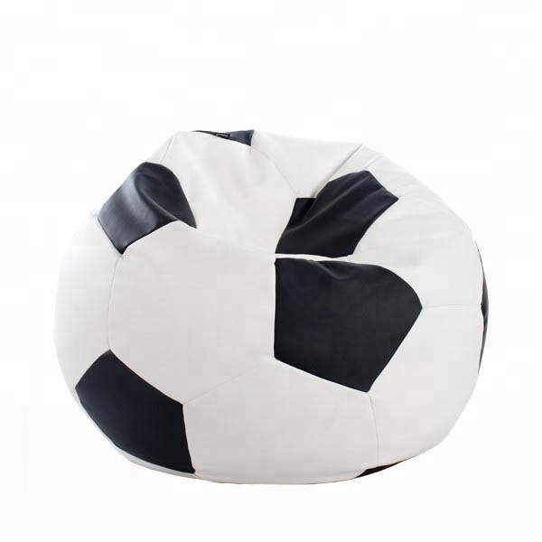 Visi outdoor waterproof polyester football/soccer ball lazy bean bag chair wholesale