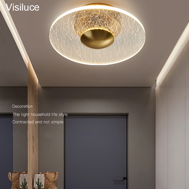 flush mount ceiling light fixture decorative home aisle entrance cloakroom hallway corridor balcony modern led ceiling lamp