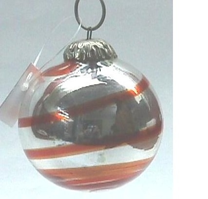 glass baubles for christmas decoration