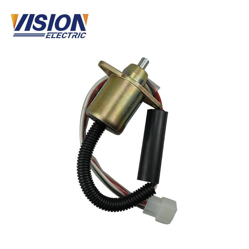 generator engine Oil stop solenoid KM2V80-11700A-12V fuel shut off solenoid valve