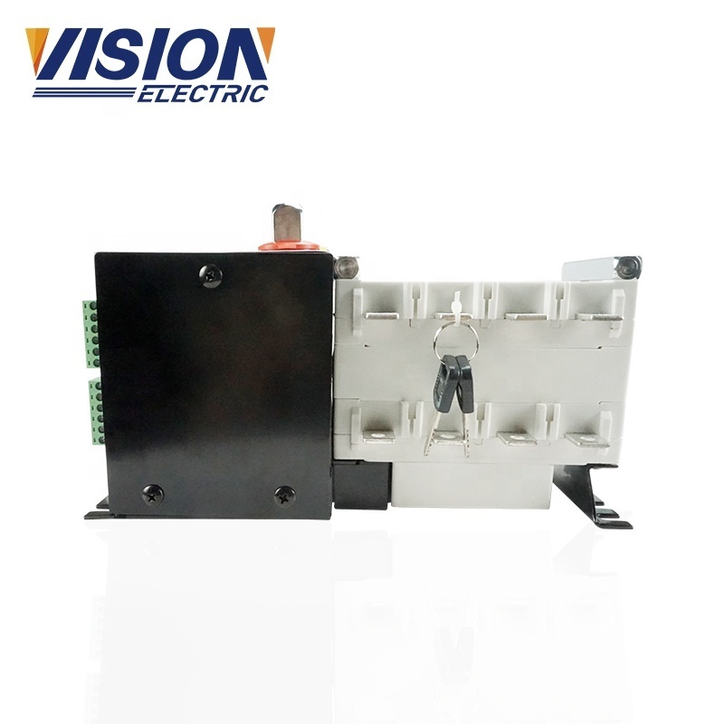 VISION ATS 100A Auto switches Dual Power Automatic Transfer Switch Generator ATS 3P 4P 3 4 poles