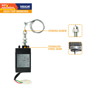 12V 24V Diesel Engine Parts Generator Power Off Valve Shutdown Solenoid XHQ-PT Fuel Cut Off Stop Solenoid XHQ-PT