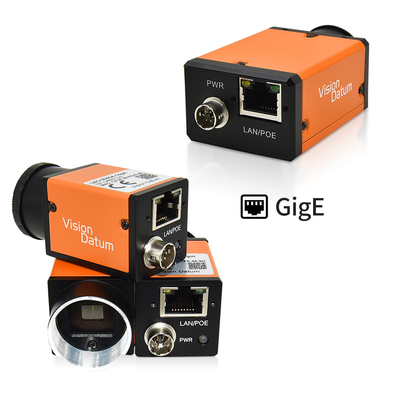 3 Megapixels 38fps IMX265 Arm Linux CMOS GIGE Machine Vision Camera For Number Plate Recognition Vision Datum