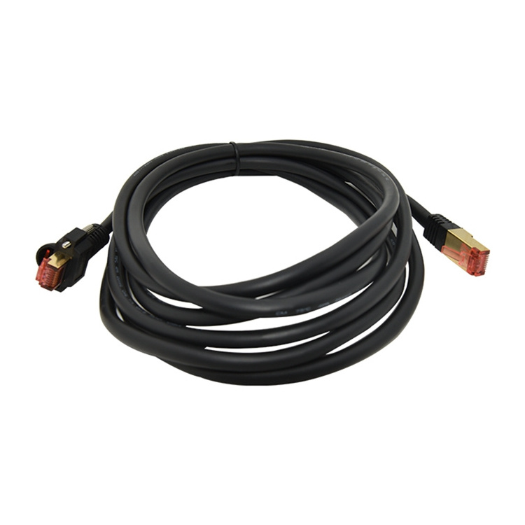 Vision Datum VT-NET-10LK(CAB) good quality RJ45 With locking stud 10M GigE Cables  High Flexibility Camera Data Cable