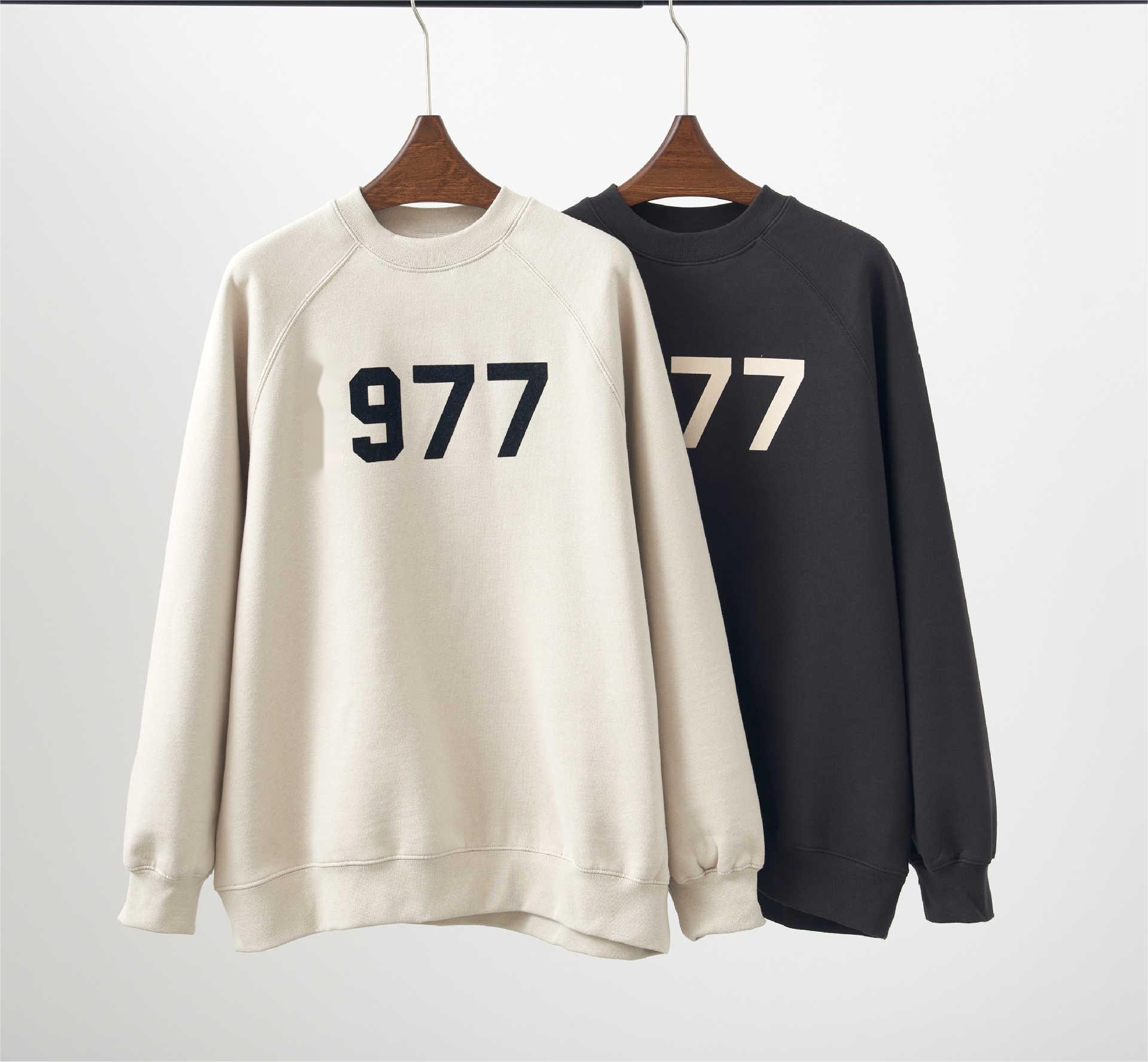 Custom 80 Cotton 20 Polyester Raglan Sleeve  Hoodies Oversized Crewneck Heavy Weight Men's Hoodies And Sweatshirts