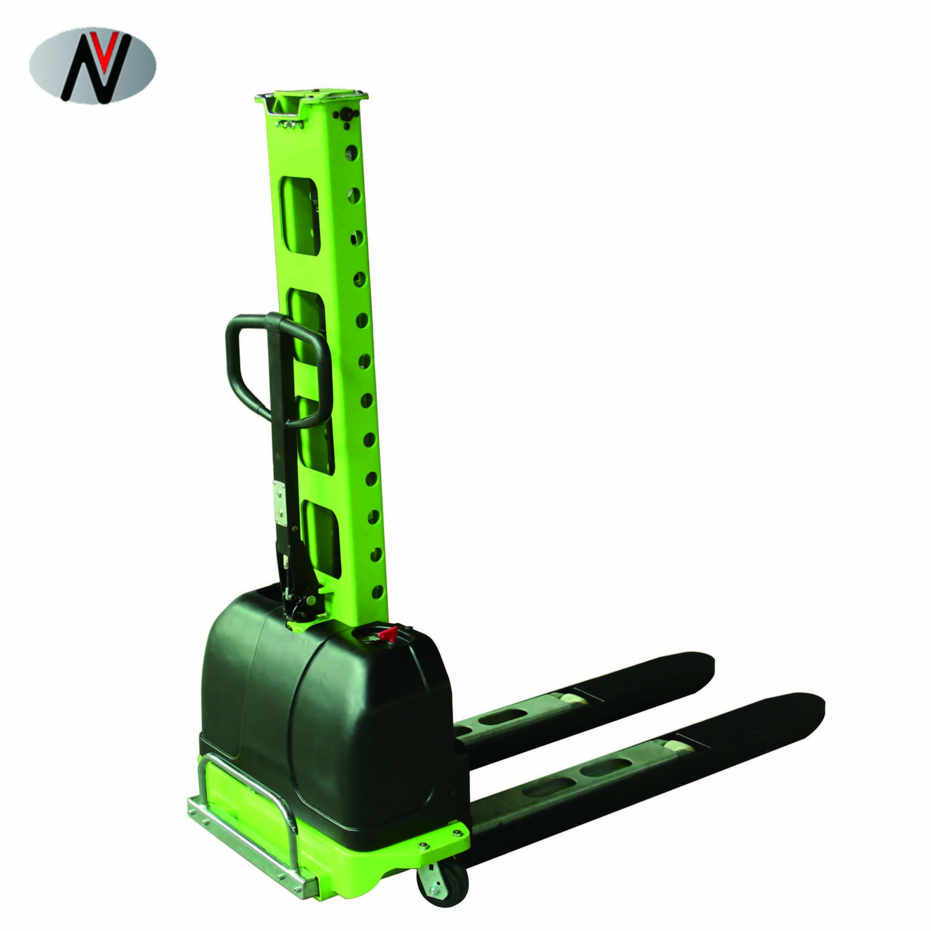 500kg Portable Car Lift Electric Self Loading Forklift Lifting Stacker