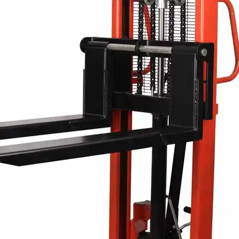 Vision Economic Beam Steel Hydraulic Forklift Manual Hand Stacker