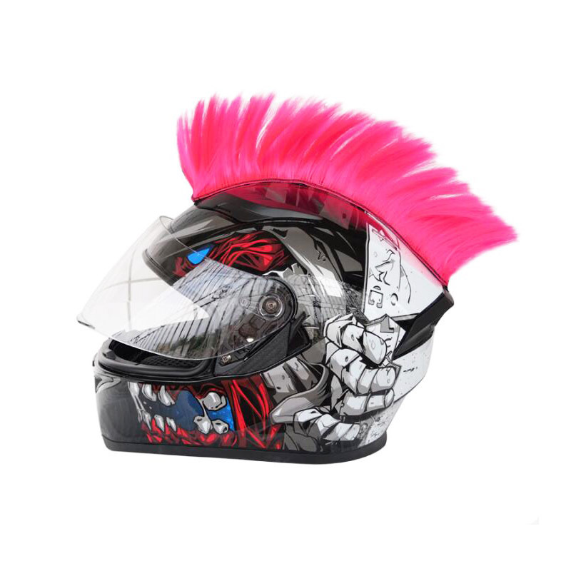 Motorcycle Helmet Decoration Hair Punk other Motorcycle accessories Helmet Cockscomb for harley