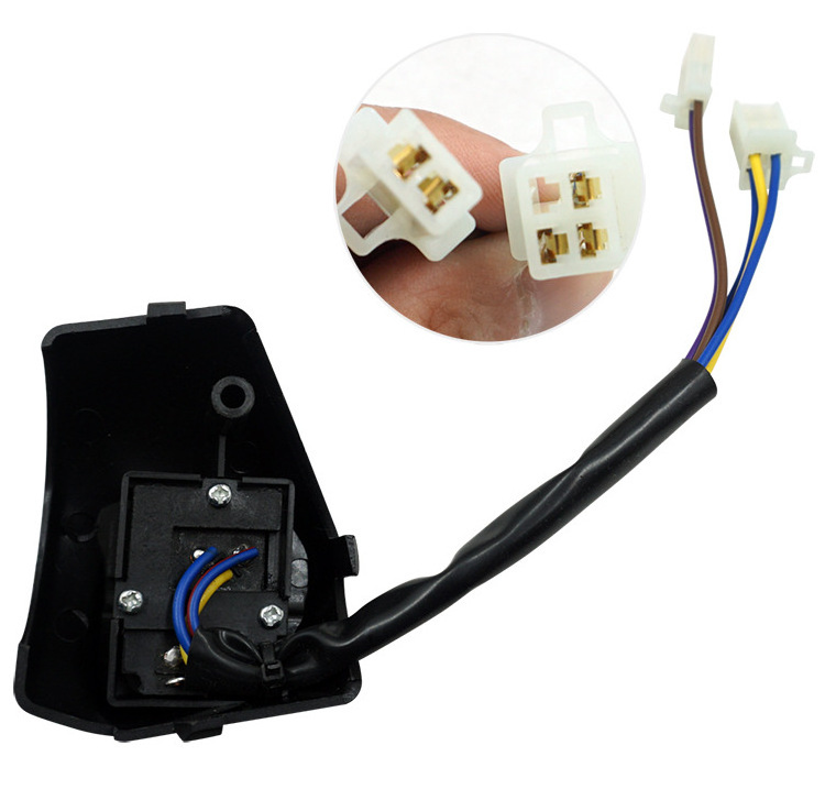 Refitting Motorcycle And Electric Vehicle Flameout Switch With WireMIO LC135 motorcycle switch for Yamaha