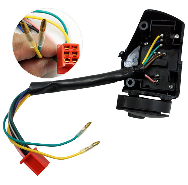 Refitting Motorcycle And Electric Vehicle Flameout Switch With WireMIO LC135 motorcycle switch for Yamaha