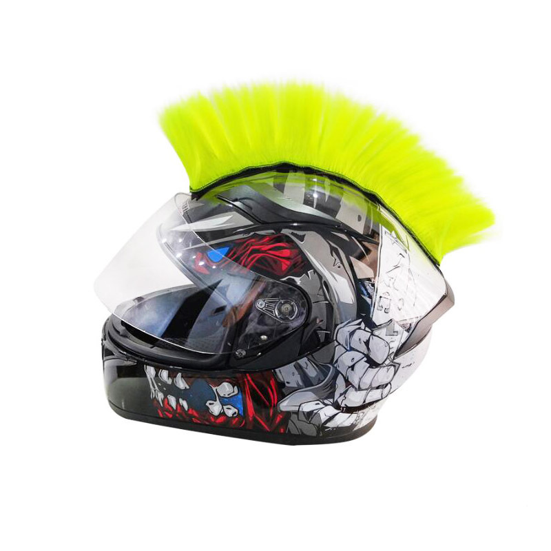 Motorcycle Helmet Decoration Hair Punk other Motorcycle accessories Helmet Cockscomb for harley