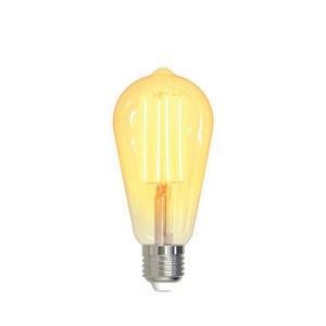 Tuya WiFi LED Filament Bulb E27 ST64 Warm Cool White Smart Incandescent Retro Edison Lamp Alexa Google Home Smartthings