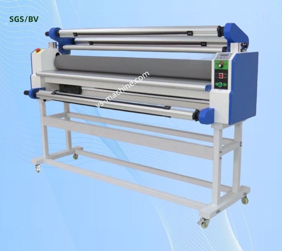 160cm Hot and Cold Laminating Machine Vinyl/Poster/Printing Paper Roll to Roll Electric Automatic Laminator