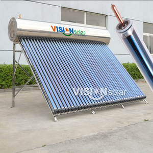 Rooftop Compact Vacuum Tube Solar Water Heater Price