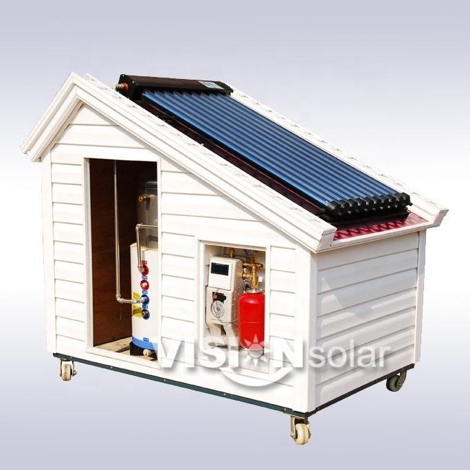 Environment-friendly domistic using split heat pipe solar water heater kits