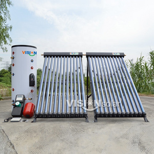 Environment-friendly domistic using split heat pipe solar water heater kits