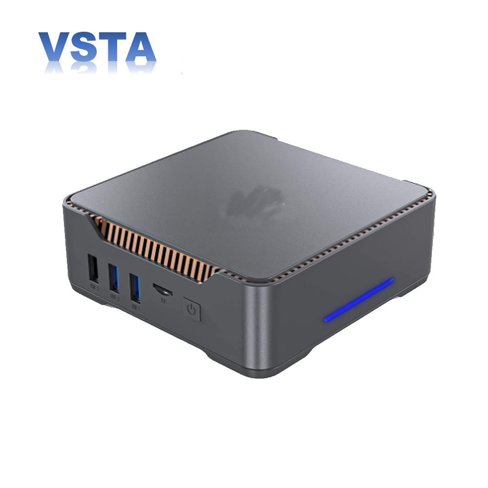 VSTA N5105  Computer Intel N100/N200 Processor Cpu Wi-fi Ddr5 Wins11 Desktop Mini Pc For Gaming