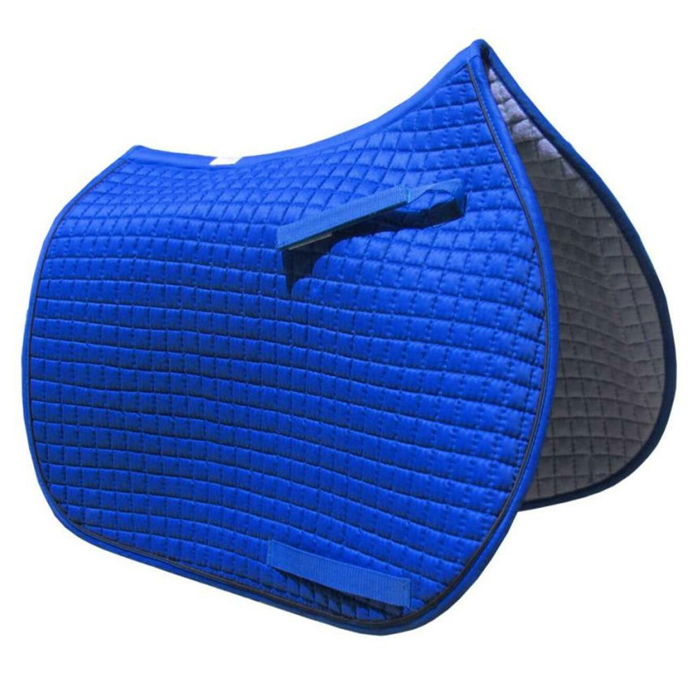 Wholesale Price Latest Style High Quality Horse Saddle Pads / Solid Color Polyester Cotton Made  Horse Saddle Pads