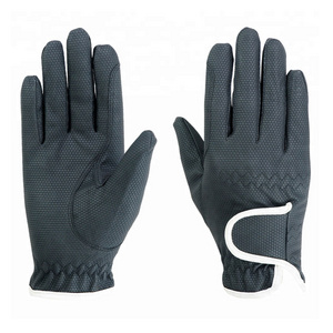 Equestrian Outdoor Breathable Stretchable Horse Riding Gloves / Factory Direct Suppliers Custom Made Horse Riding Gloves