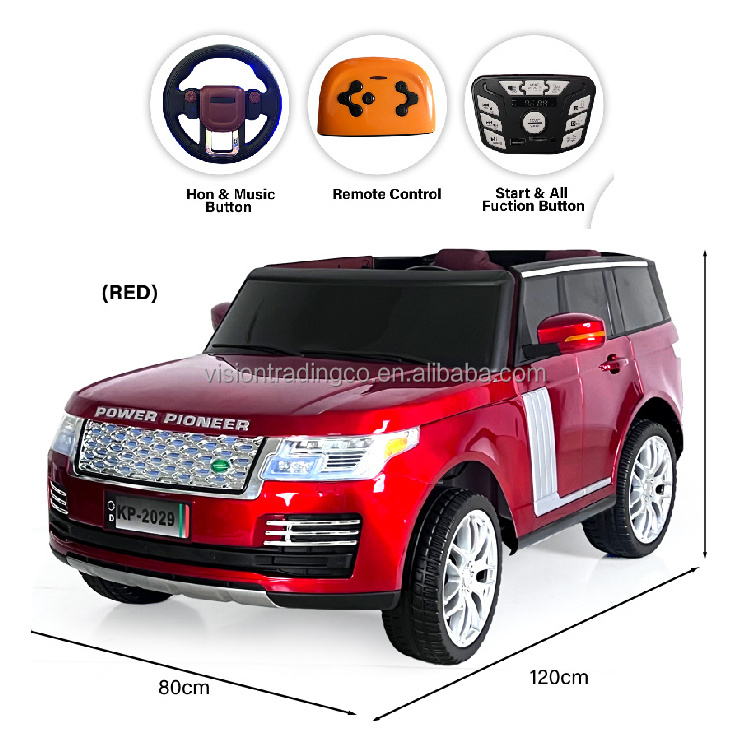 Range Rover 12V Electric Kids Ride On Car Electric Kids Car For Kids 4-8 Years Old To Drive With Remote Control