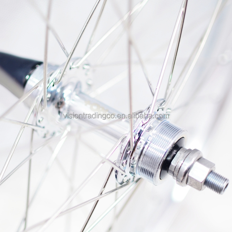 Good quality Front and Rear BMX Bicycle Wheels Alloy Rims with flip flop hubs and stainless steel spokes BestSuppliers