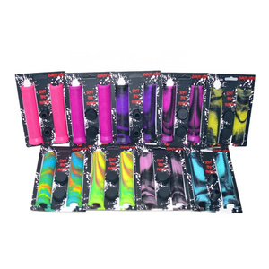 Colorful design bicycle handle grips with mixed colors and 2 tones colors for BMX and Scooter